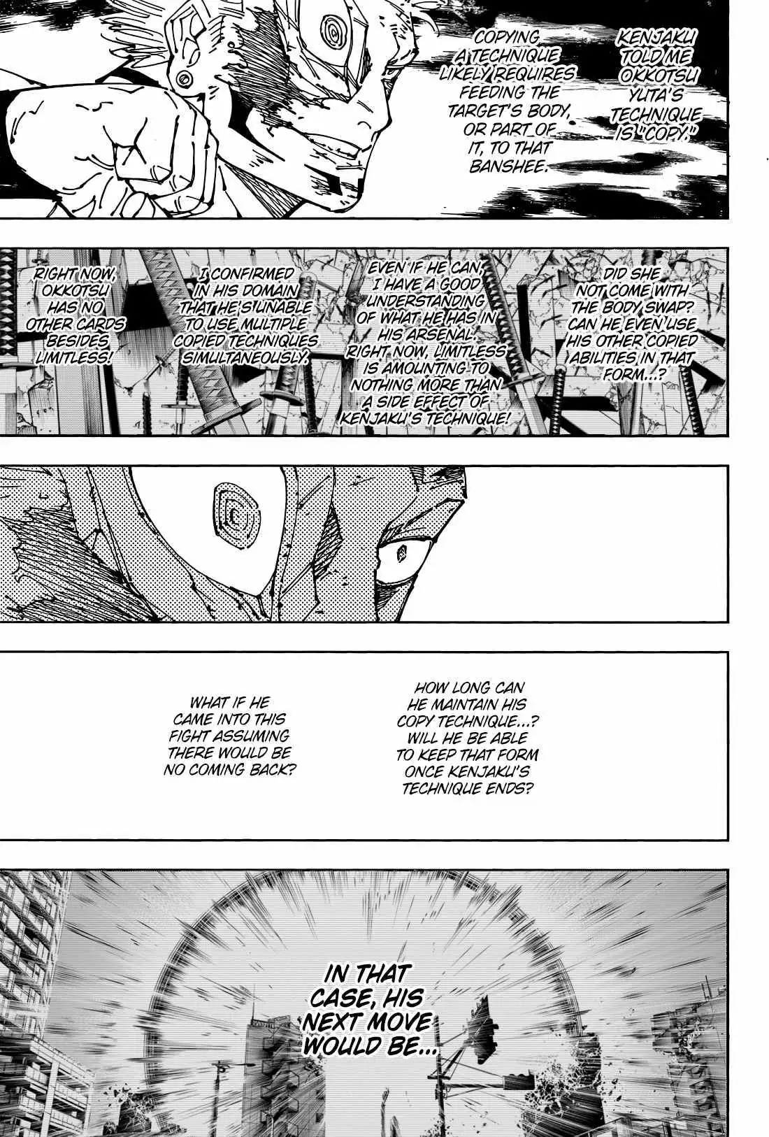 Jujutsu Kaisen (00) Chapter 262 page 8 - 
