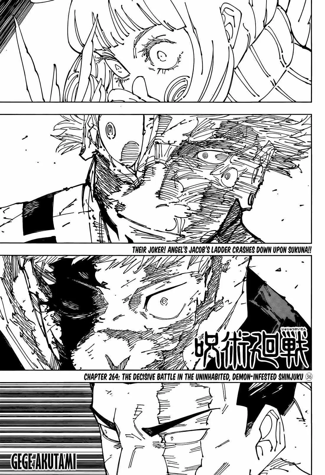 Jujutsu Kaisen (00) Chapter 264 page 1 - 