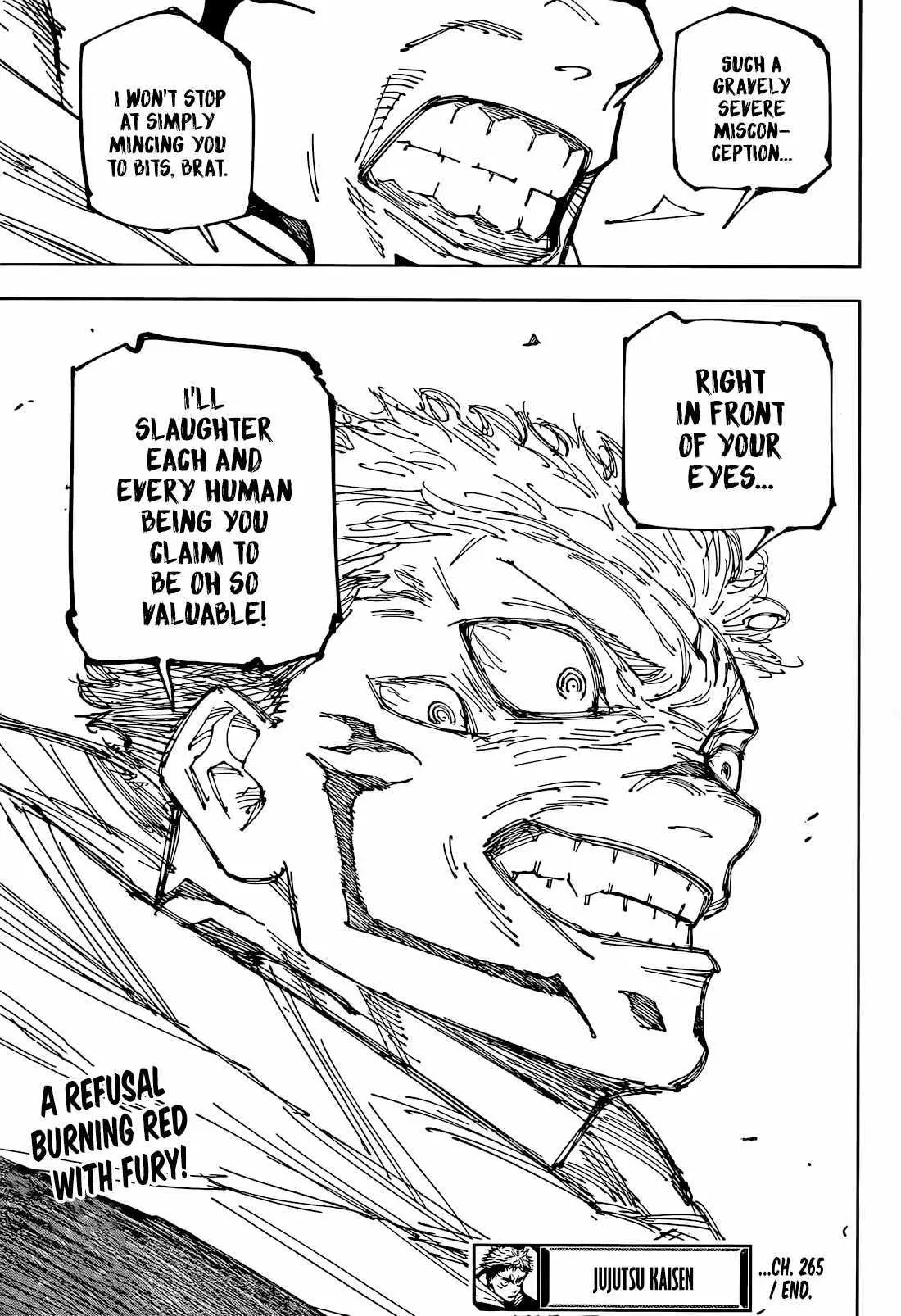 Jujutsu Kaisen (00) Chapter 265 page 20 - 