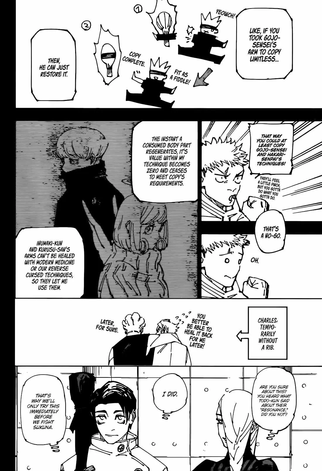 Jujutsu Kaisen (00) Chapter 267 page 7 - 