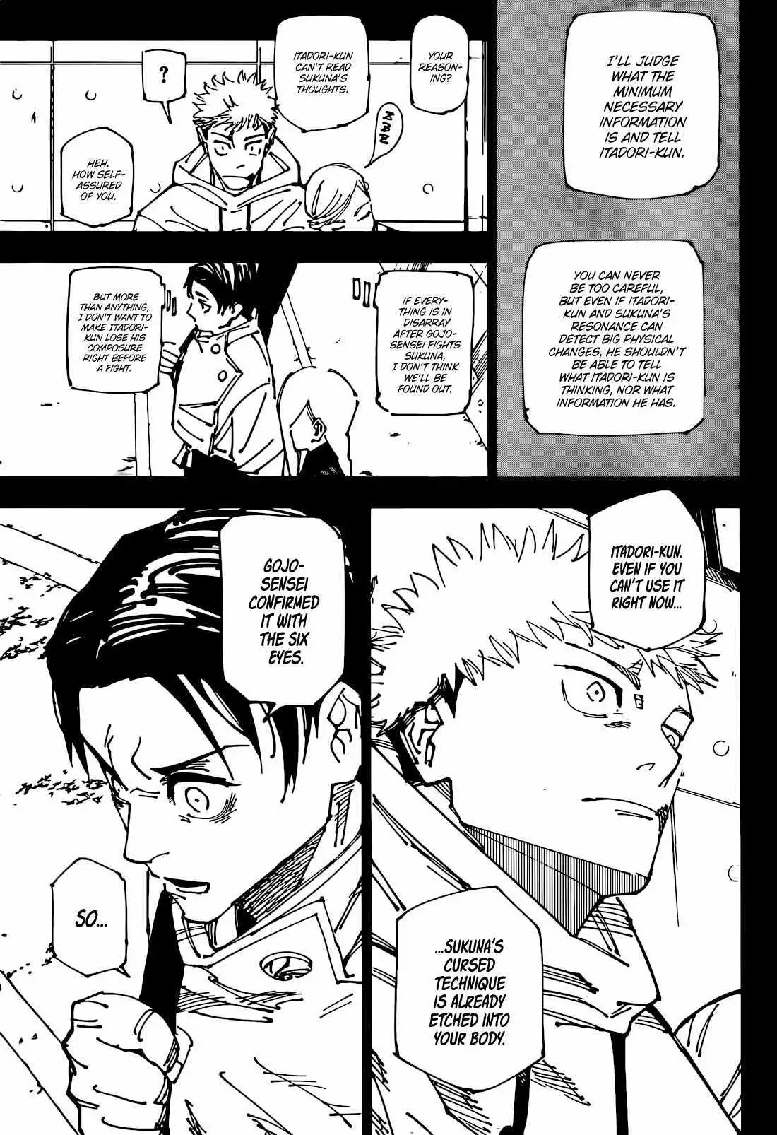 Jujutsu Kaisen (00) Chapter 267 page 8 - 