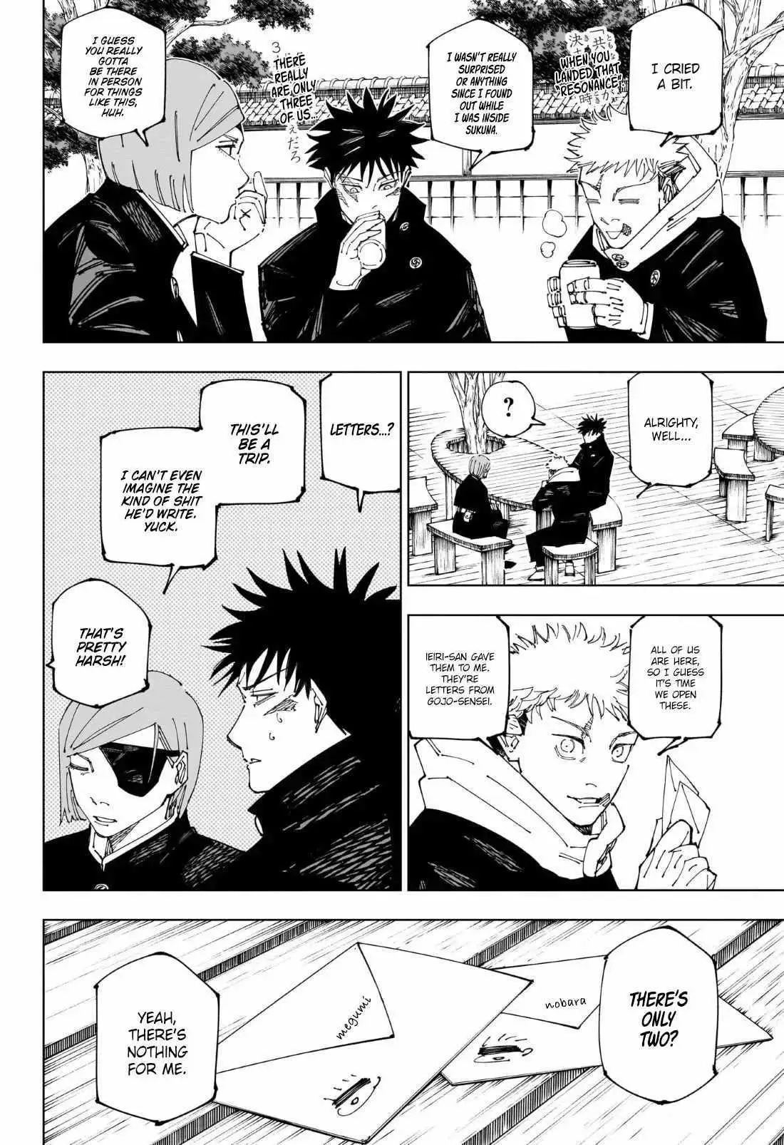 Jujutsu Kaisen (00) Chapter 268 page 14 - 