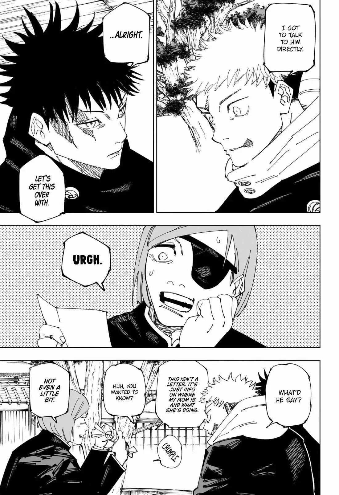 Jujutsu Kaisen (00) Chapter 268 page 15 - 