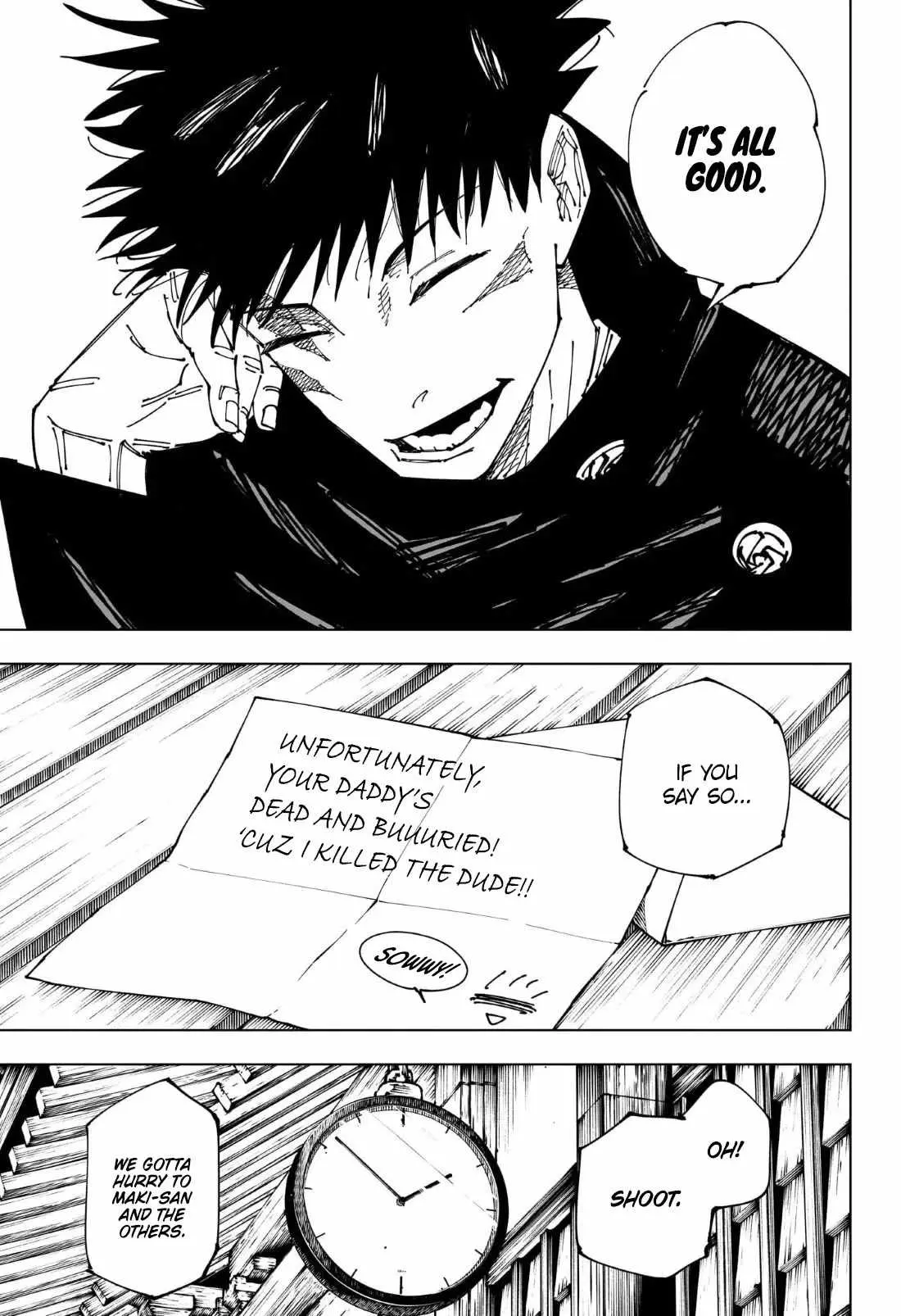 Jujutsu Kaisen (00) Chapter 268 page 17 - 