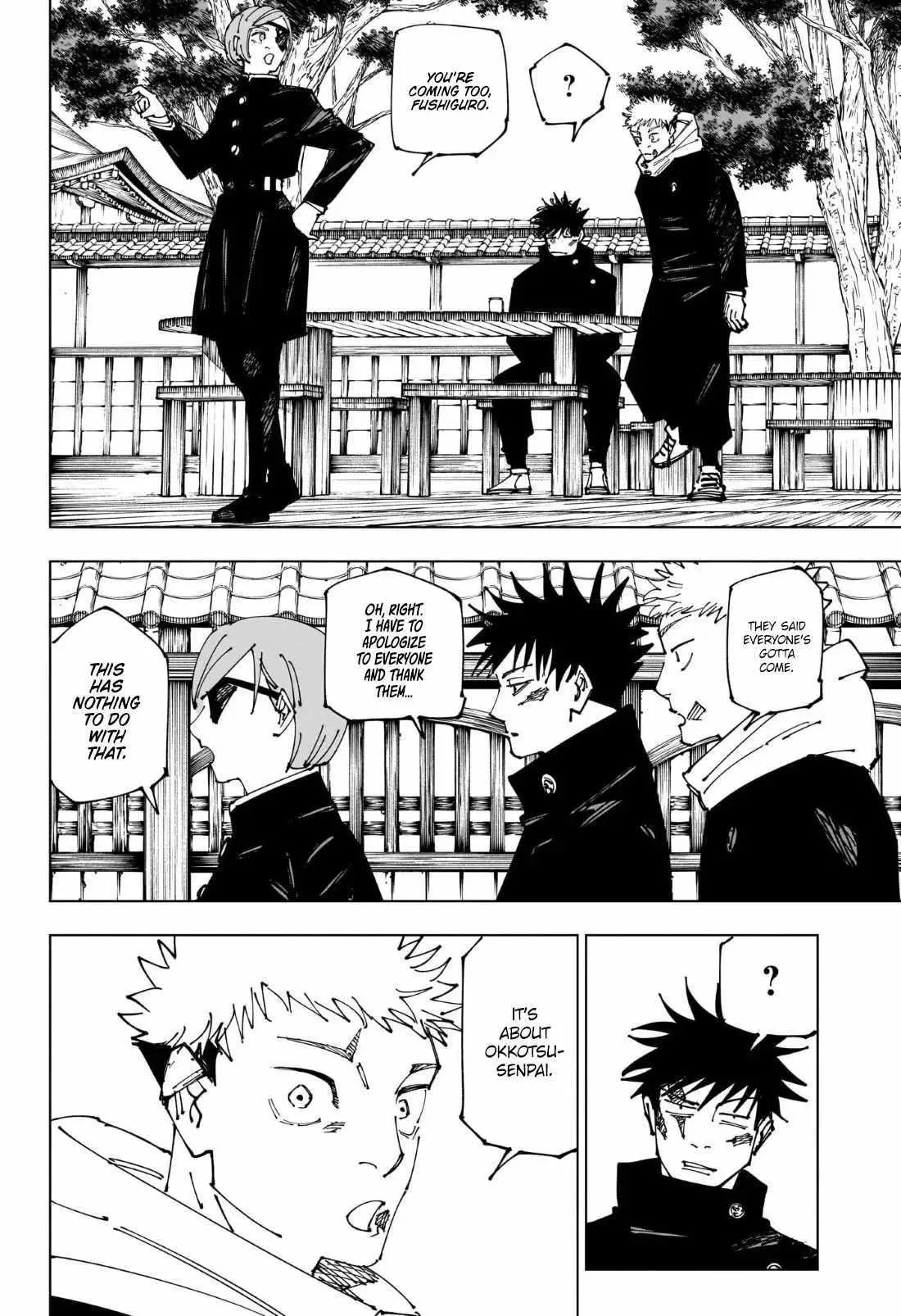 Jujutsu Kaisen (00) Chapter 268 page 18 - 