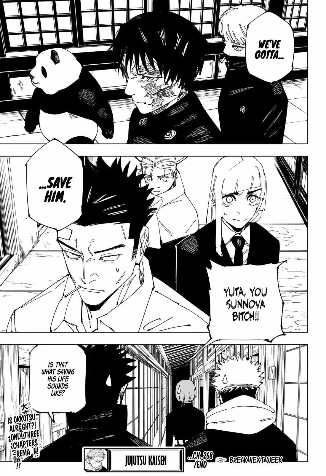 Jujutsu Kaisen (00) Chapter 268 page 19 - 