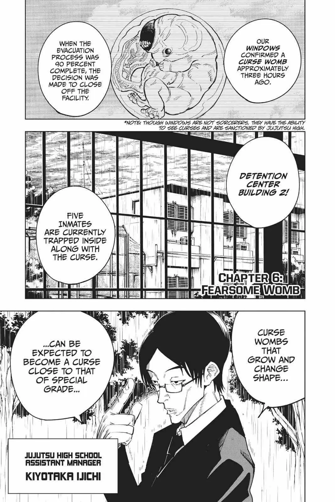 Jujutsu Kaisen (00) Chapter 6 page 1 - 