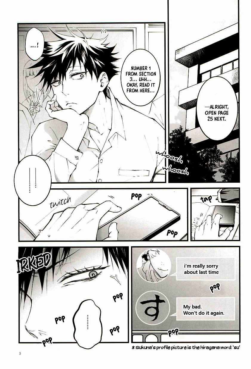 Jujutsu Kaisen dj – The Reason I Can’t be Mad Chapter 1 page 3 - 