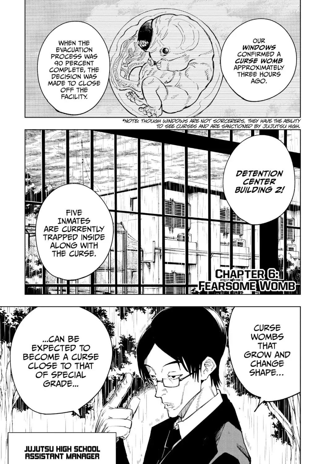 Jujutsu Kaisen Chapter 1.1 page 1 - 