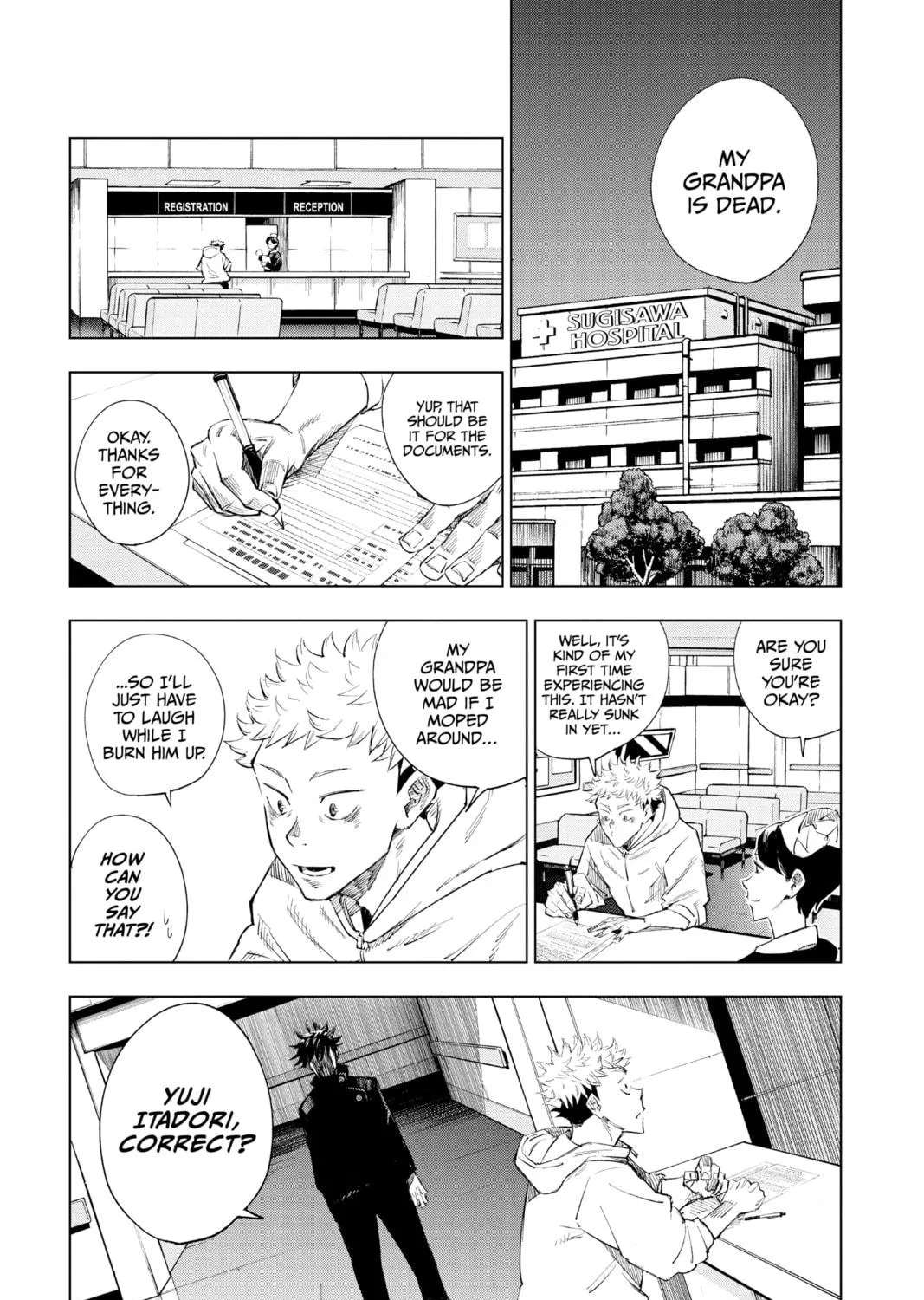 Jujutsu Kaisen Chapter 1 page 39 - 
