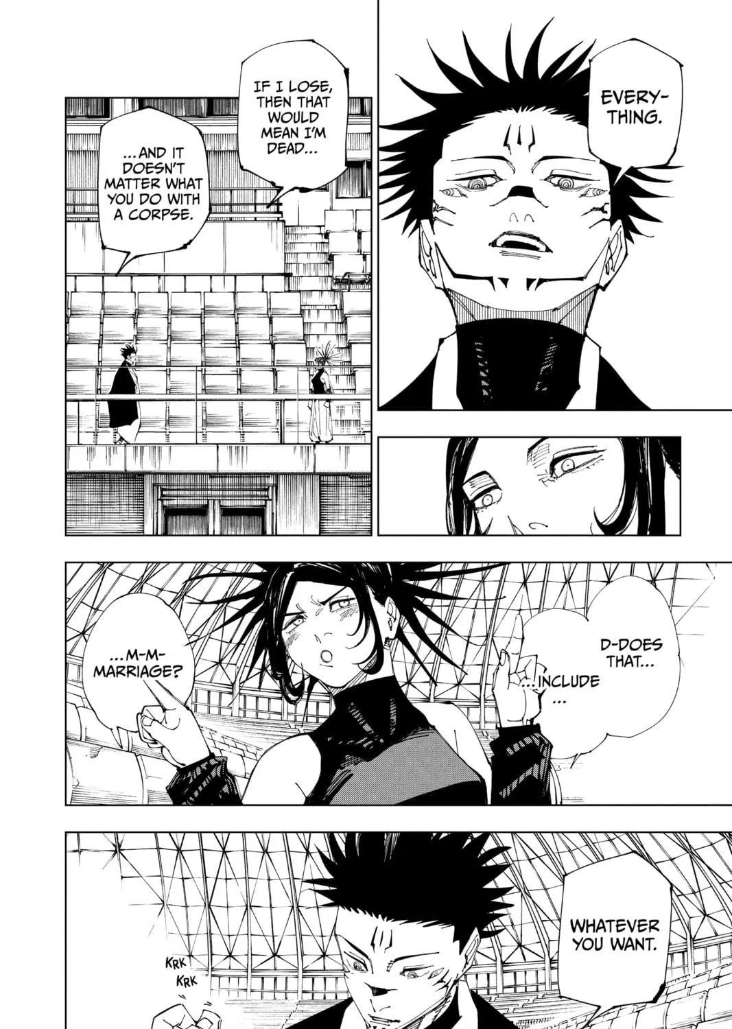 Jujutsu Kaisen Chapter 217 page 11 - 