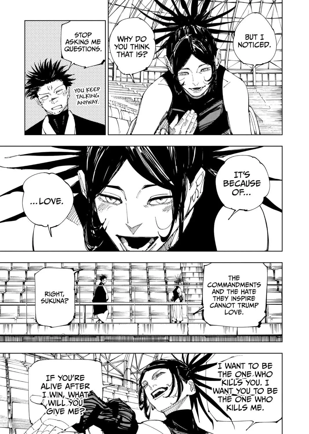 Jujutsu Kaisen Chapter 217 page 9 - 