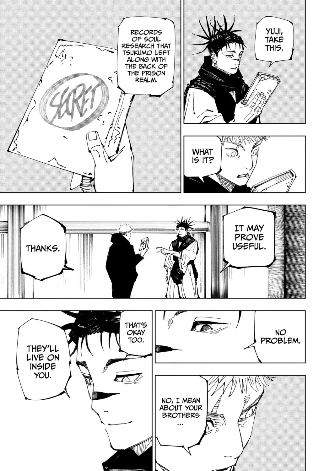 Jujutsu Kaisen Chapter 220 page 33 - 