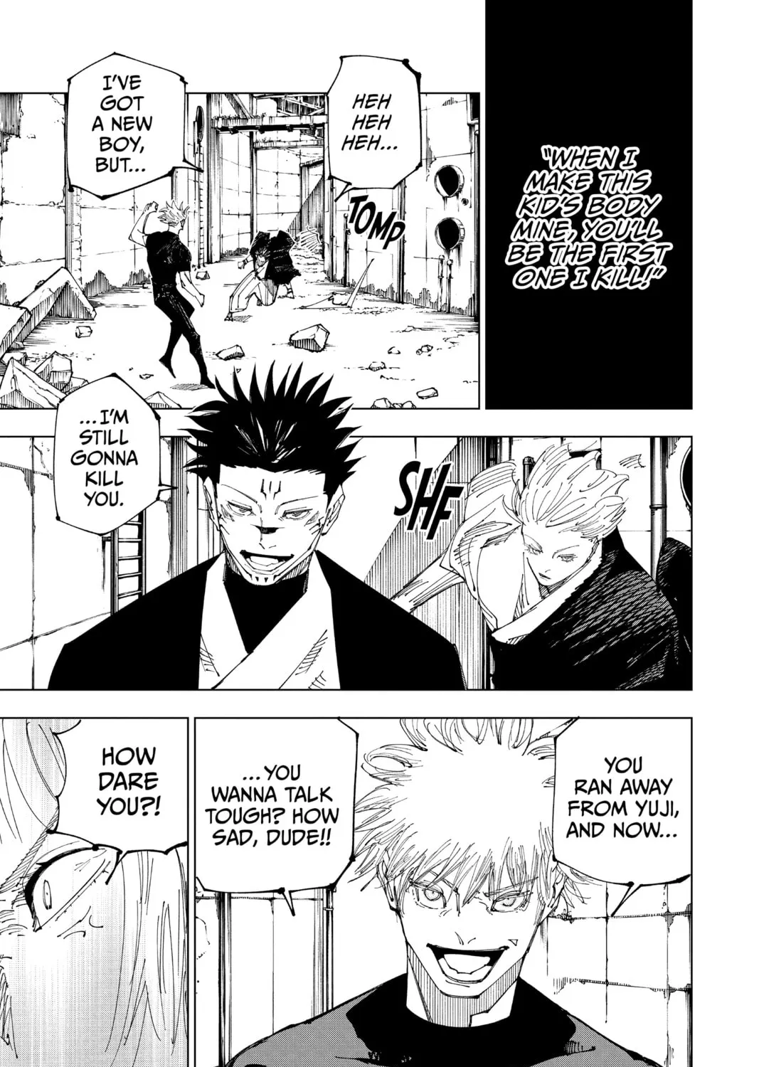Jujutsu Kaisen Chapter 221 page 27 - 
