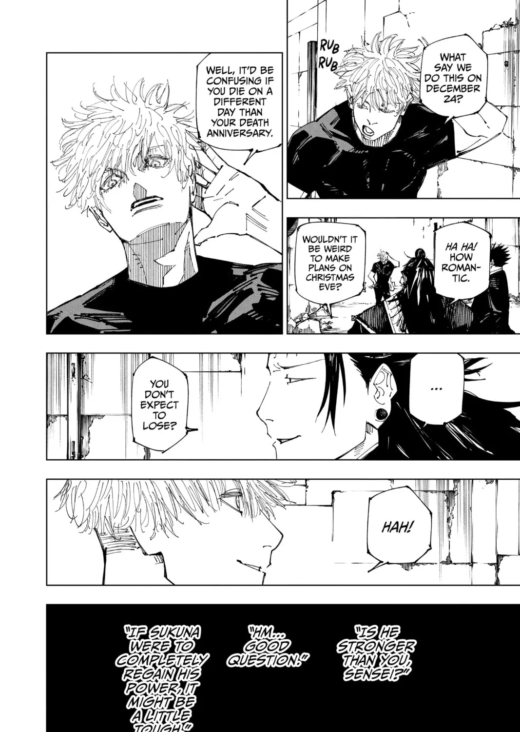 Jujutsu Kaisen Chapter 221 page 33 - 
