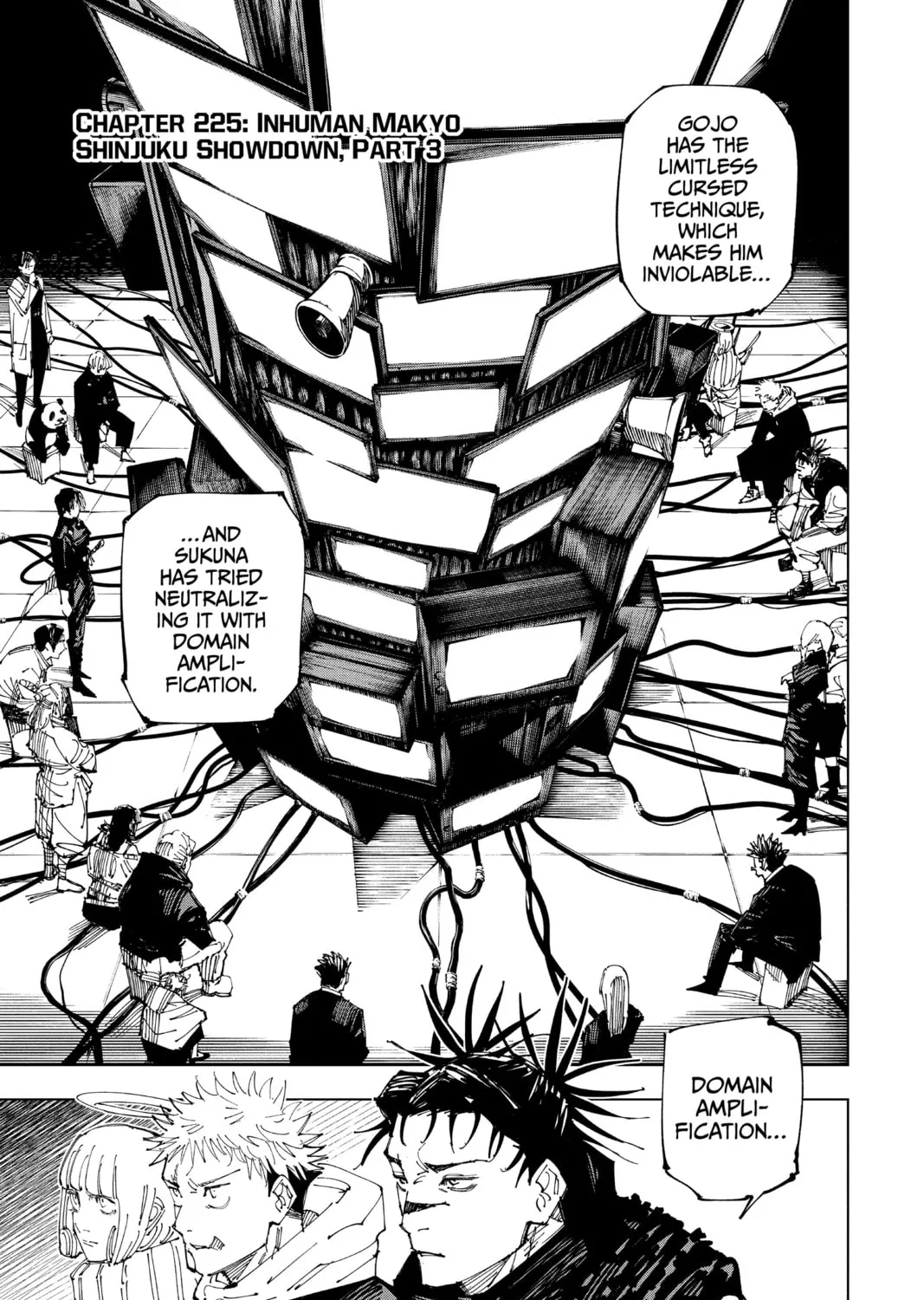 Jujutsu Kaisen Chapter 225 page 1 - 