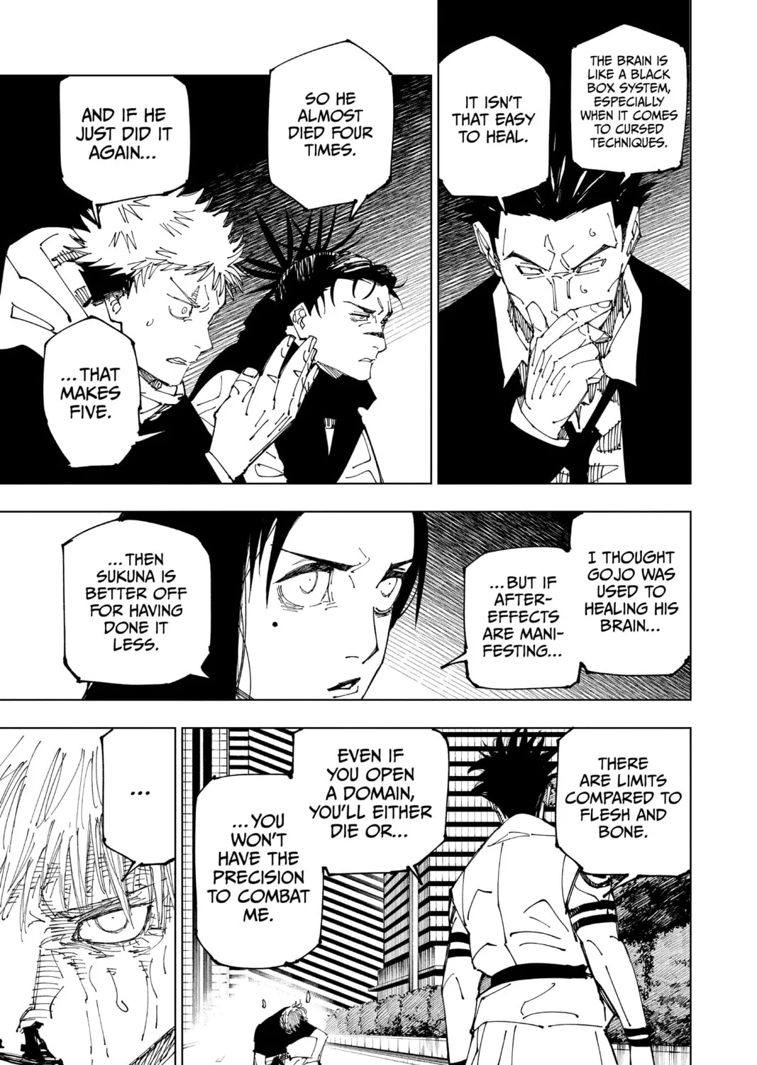 Jujutsu Kaisen Chapter 230 page 21 - 