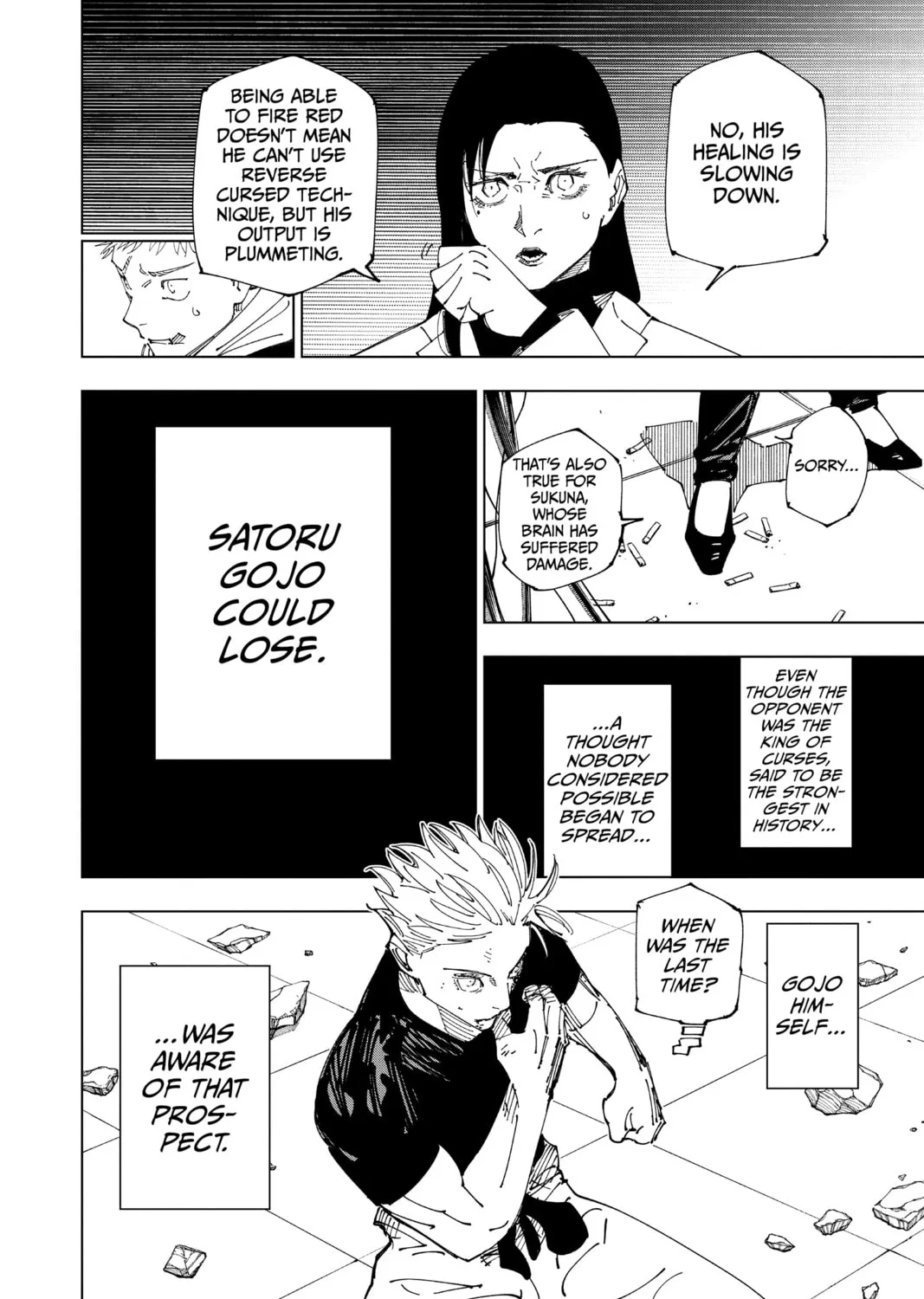 Jujutsu Kaisen Chapter 233 page 3 - 