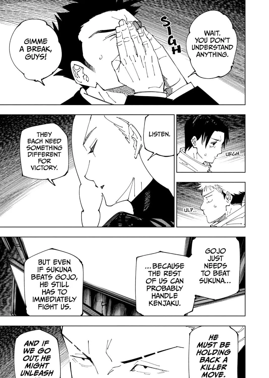 Jujutsu Kaisen Chapter 234 page 5 - 