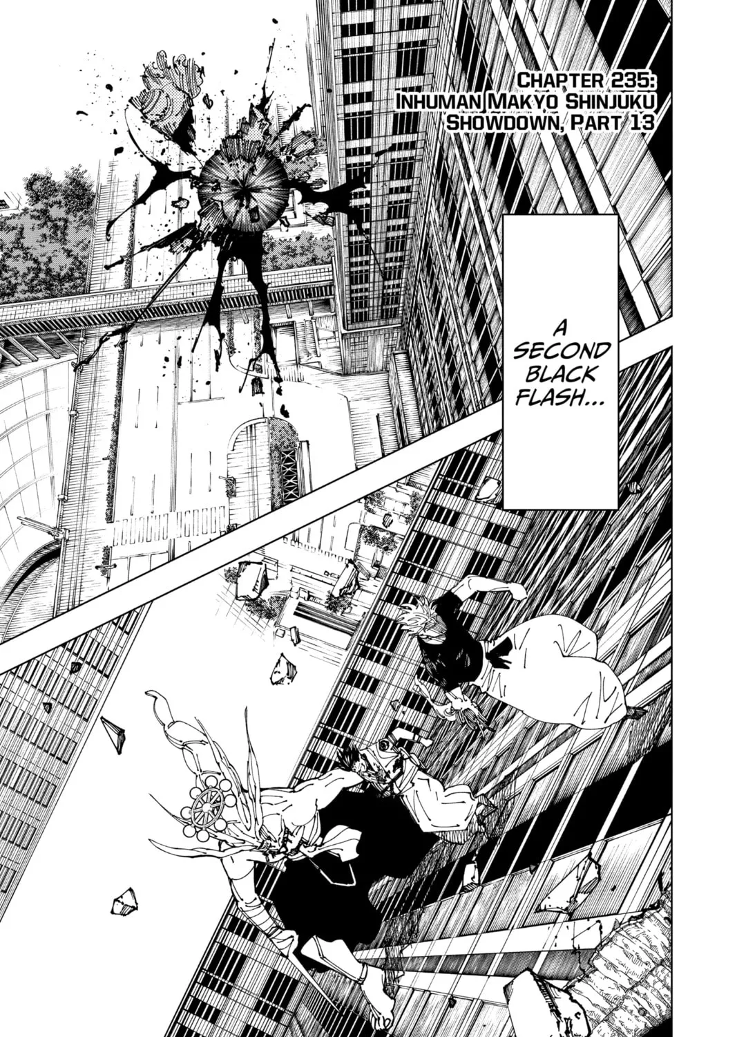 Jujutsu Kaisen Chapter 235 page 1 - 