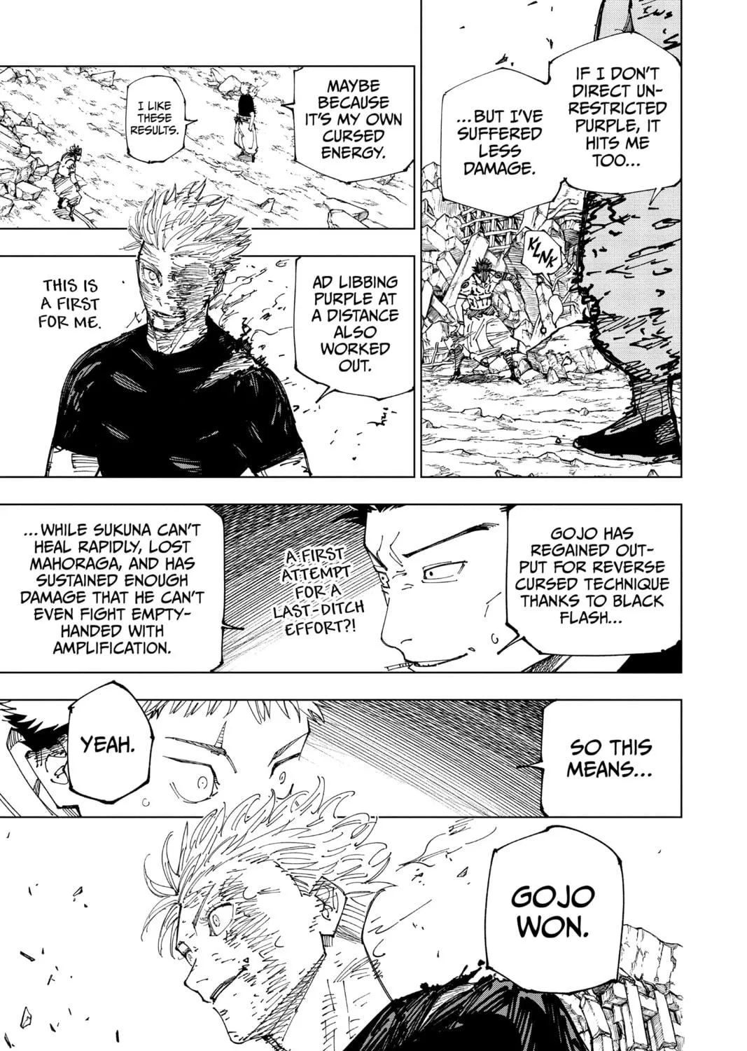 Jujutsu Kaisen Chapter 235 page 35 - 