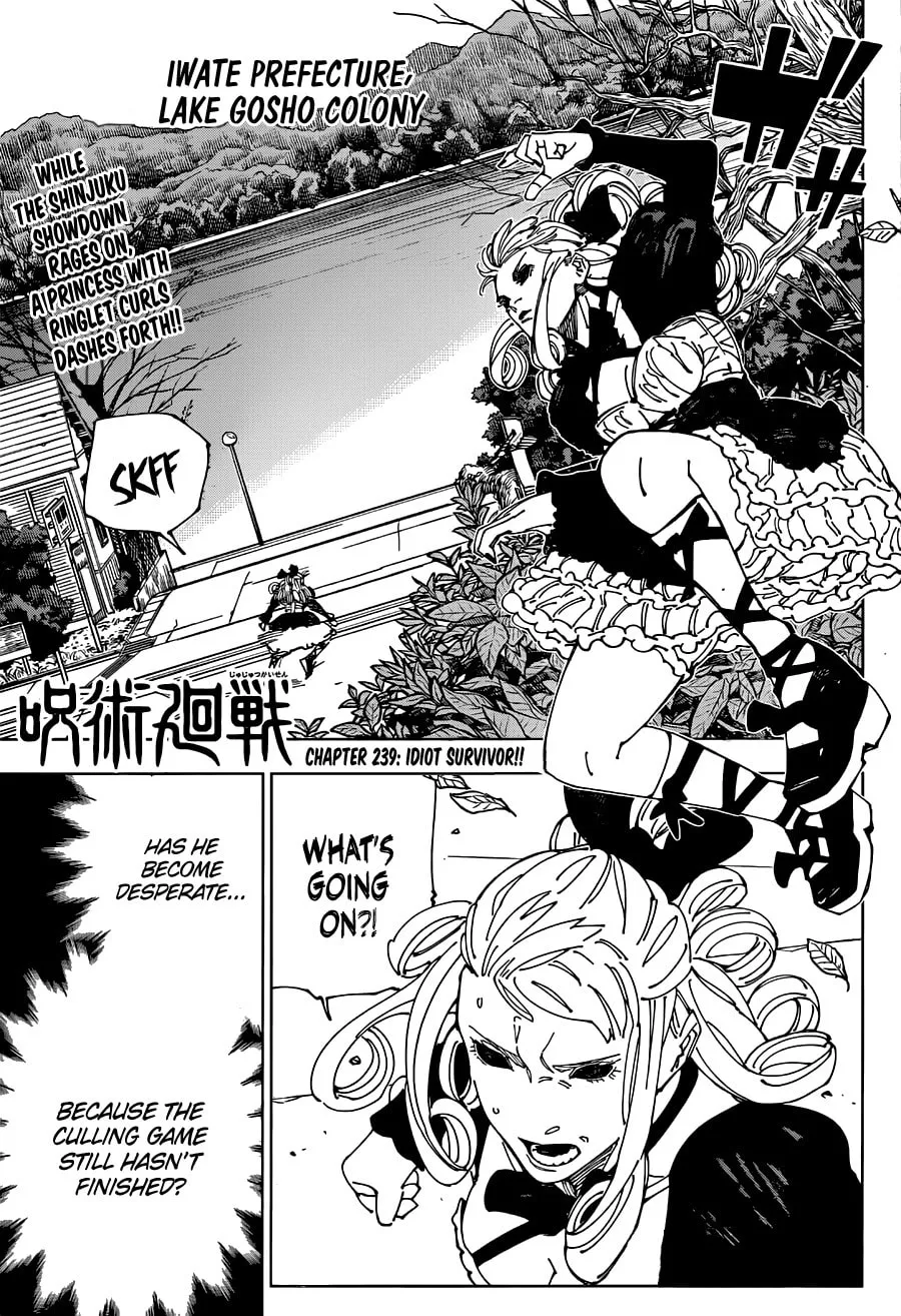 Jujutsu Kaisen Chapter 239 page 1 - 