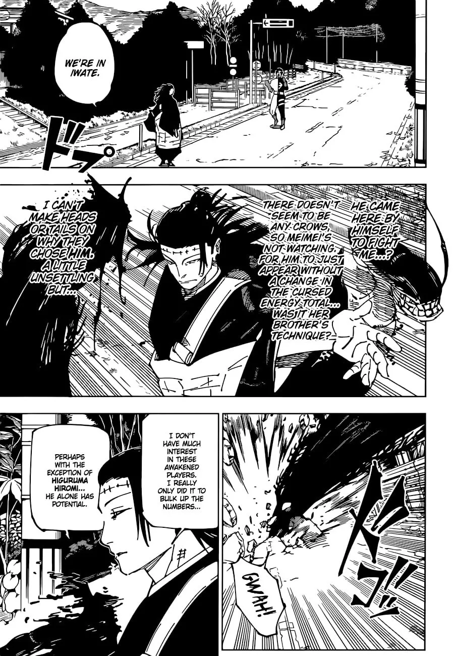 Jujutsu Kaisen Chapter 239 page 17 - 
