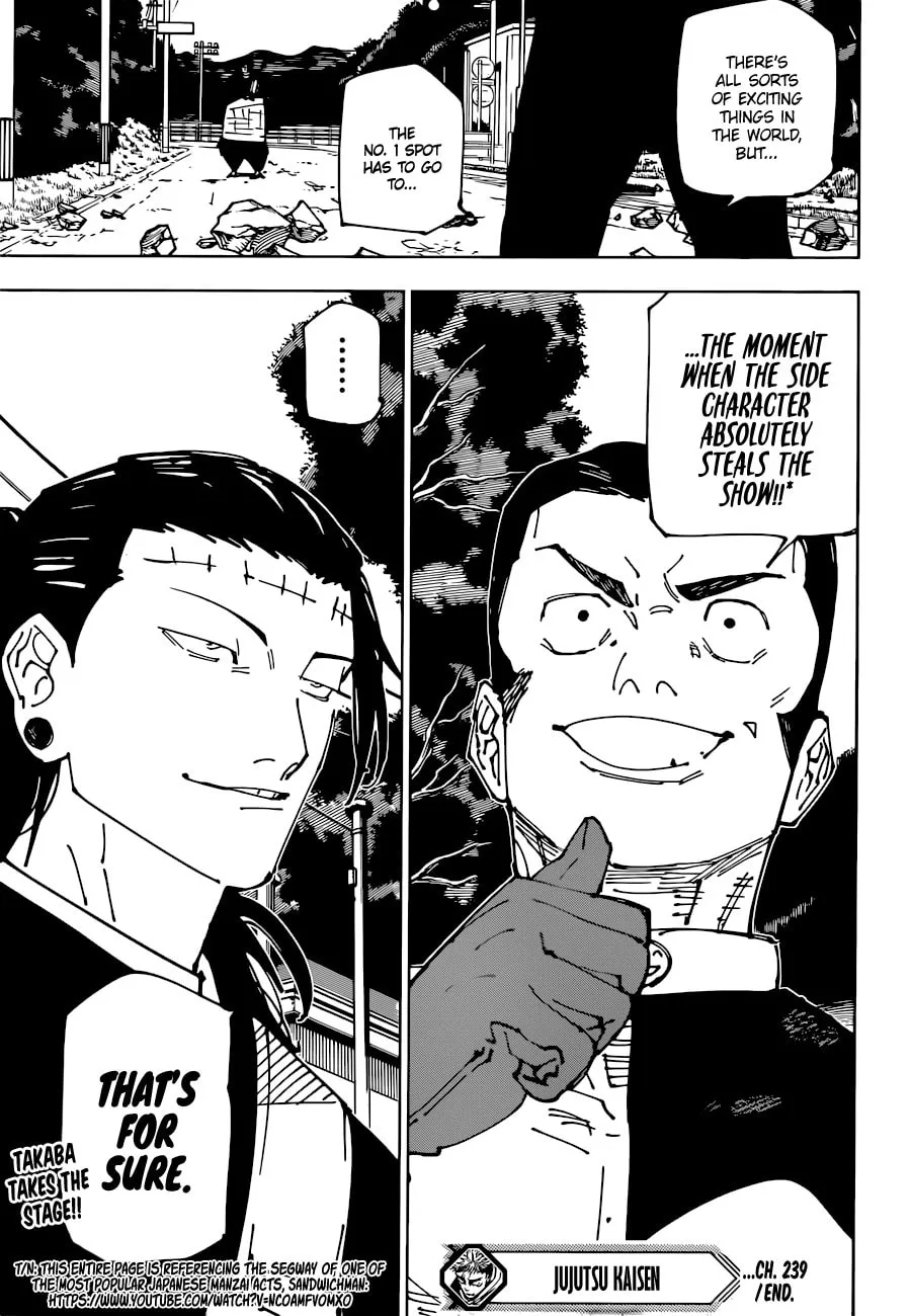 Jujutsu Kaisen Chapter 239 page 19 - 