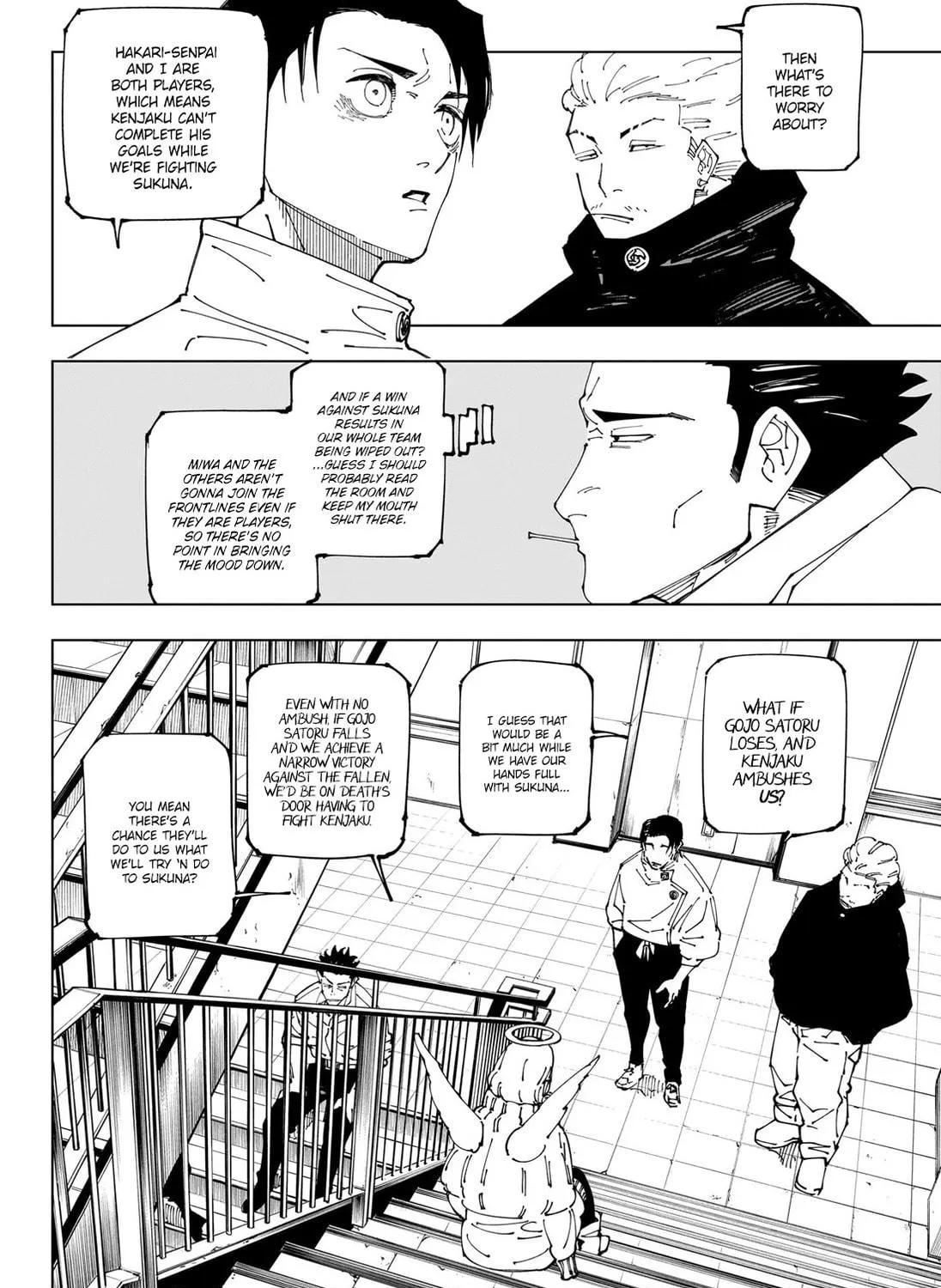 Jujutsu Kaisen Chapter 240 page 8 - 