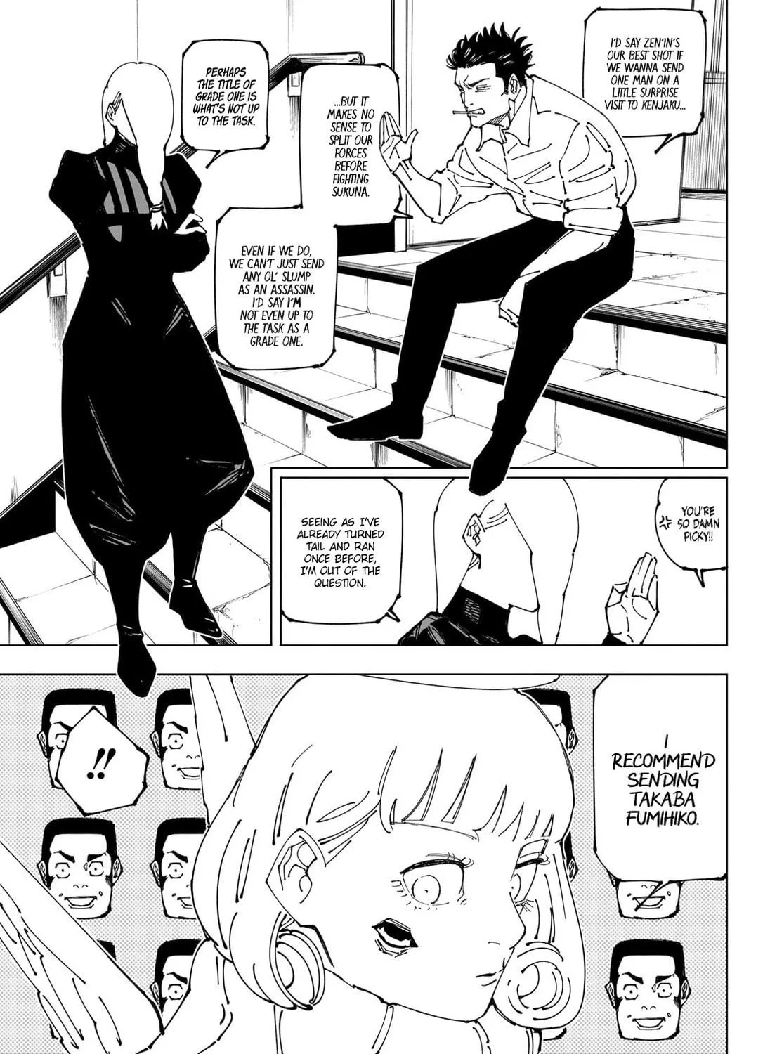 Jujutsu Kaisen Chapter 240 page 10 - 