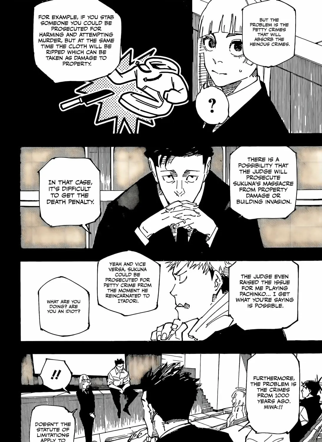 Jujutsu Kaisen Chapter 244 page 15 - 