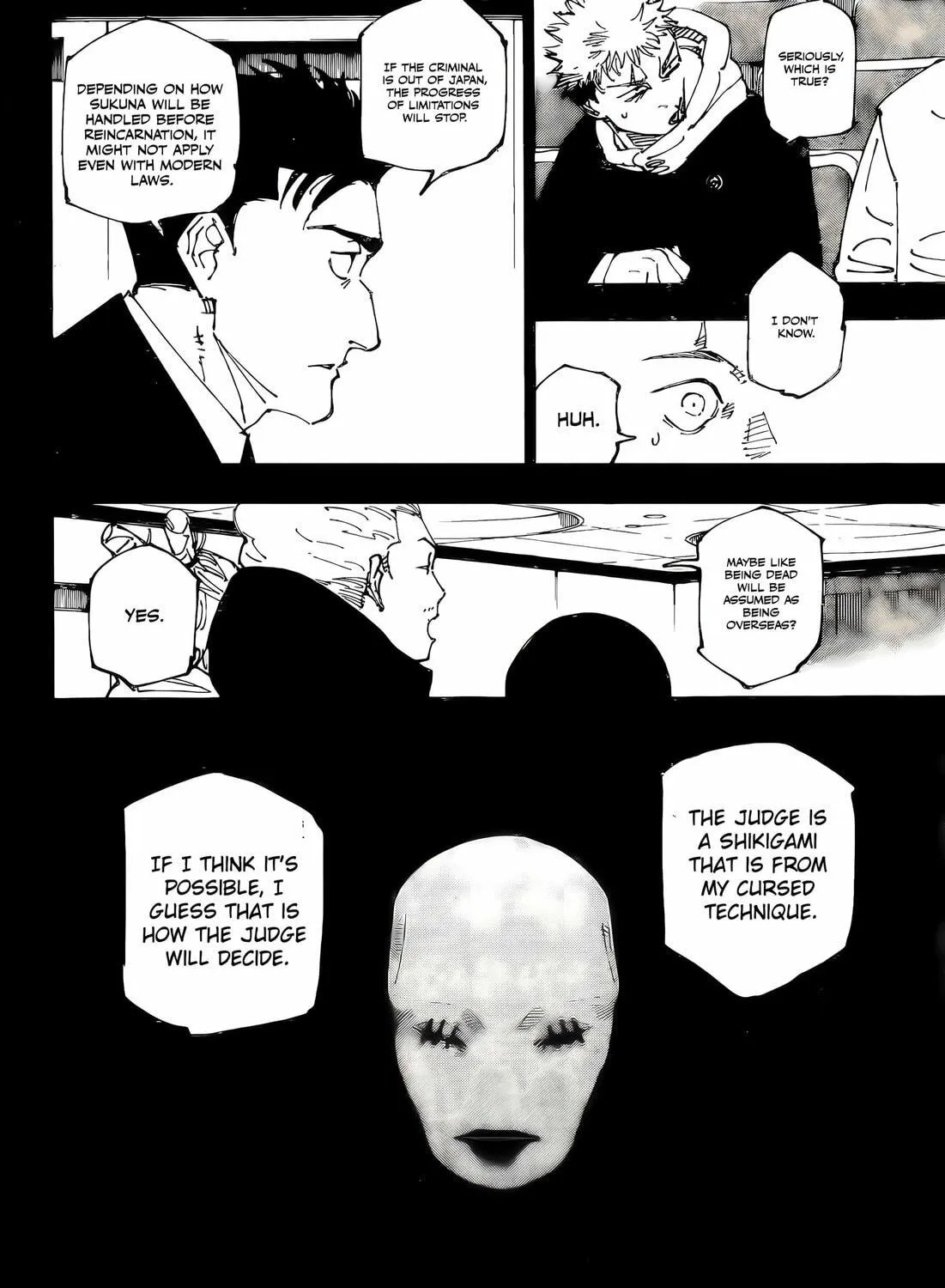Jujutsu Kaisen Chapter 244 page 19 - 