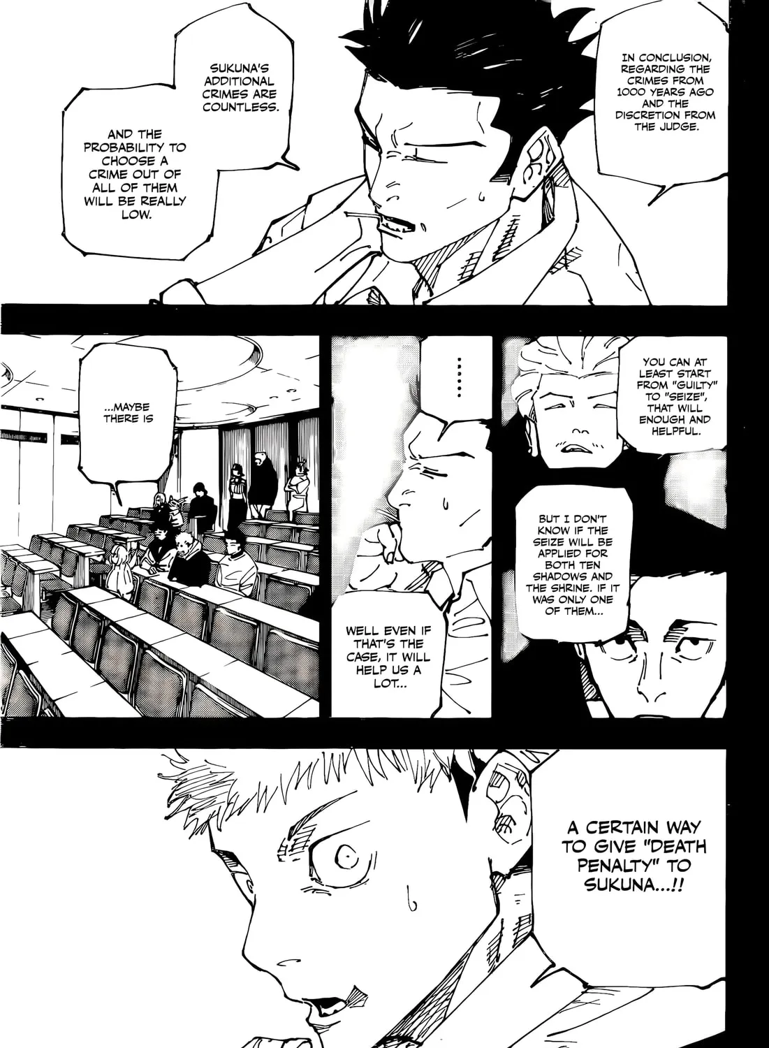 Jujutsu Kaisen Chapter 244 page 21 - 