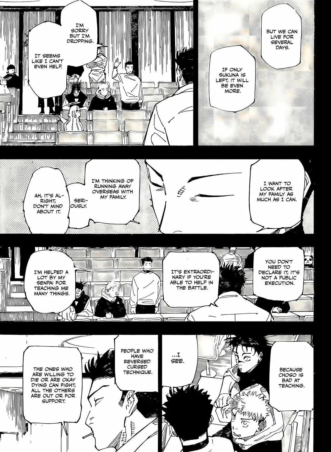Jujutsu Kaisen Chapter 244 page 5 - 