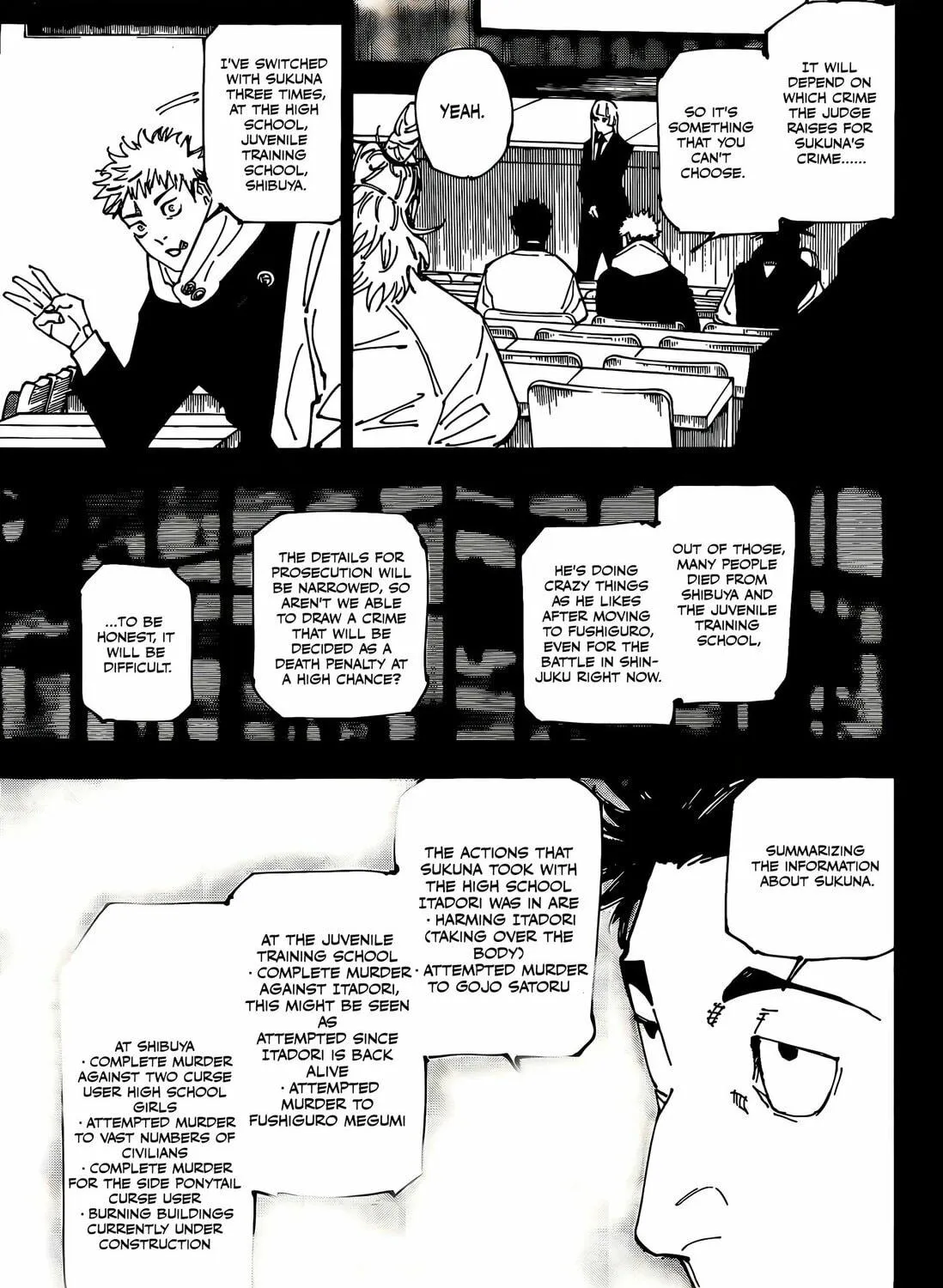 Jujutsu Kaisen Chapter 244 page 9 - 