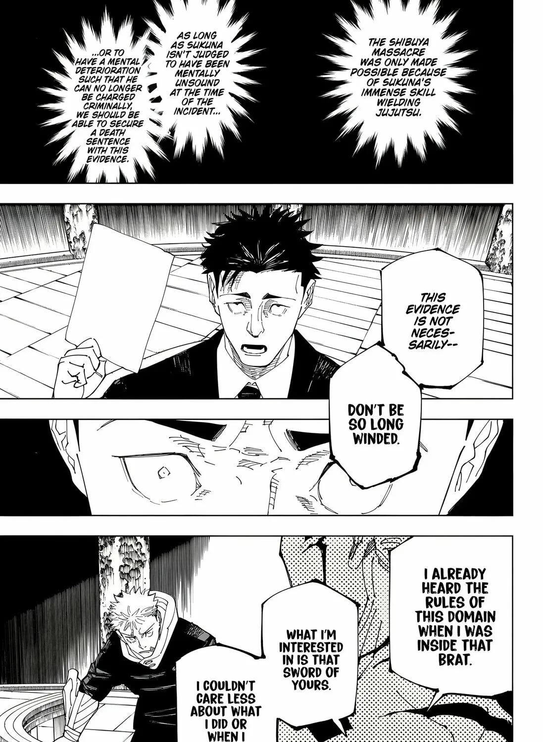 Jujutsu Kaisen Chapter 245 page 25 - 