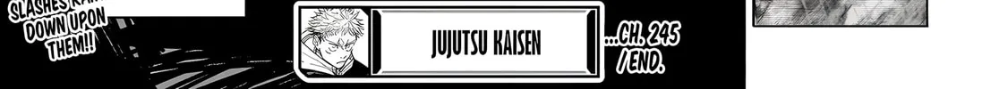 Jujutsu Kaisen Chapter 245 page 38 - 