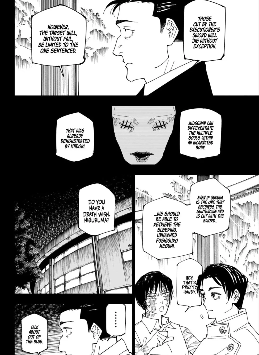 Jujutsu Kaisen Chapter 246 page 32 - 