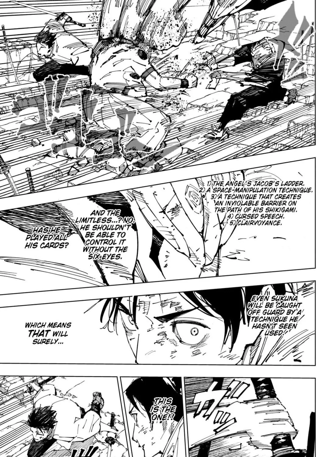 Jujutsu Kaisen Chapter 250 page 34 - 