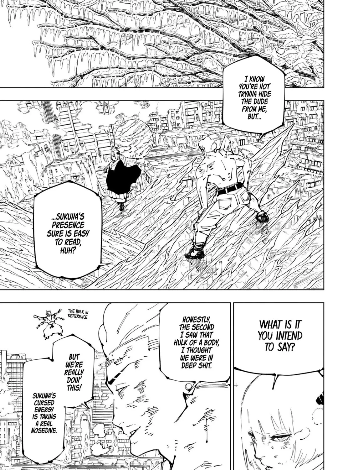 Jujutsu Kaisen Chapter 252 page 32 - 
