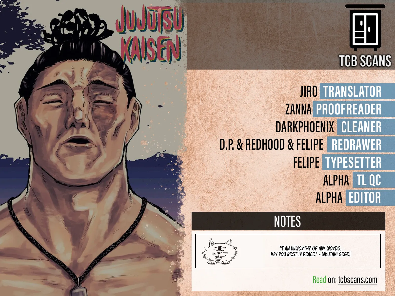 Jujutsu Kaisen Chapter 254 page 3 - 