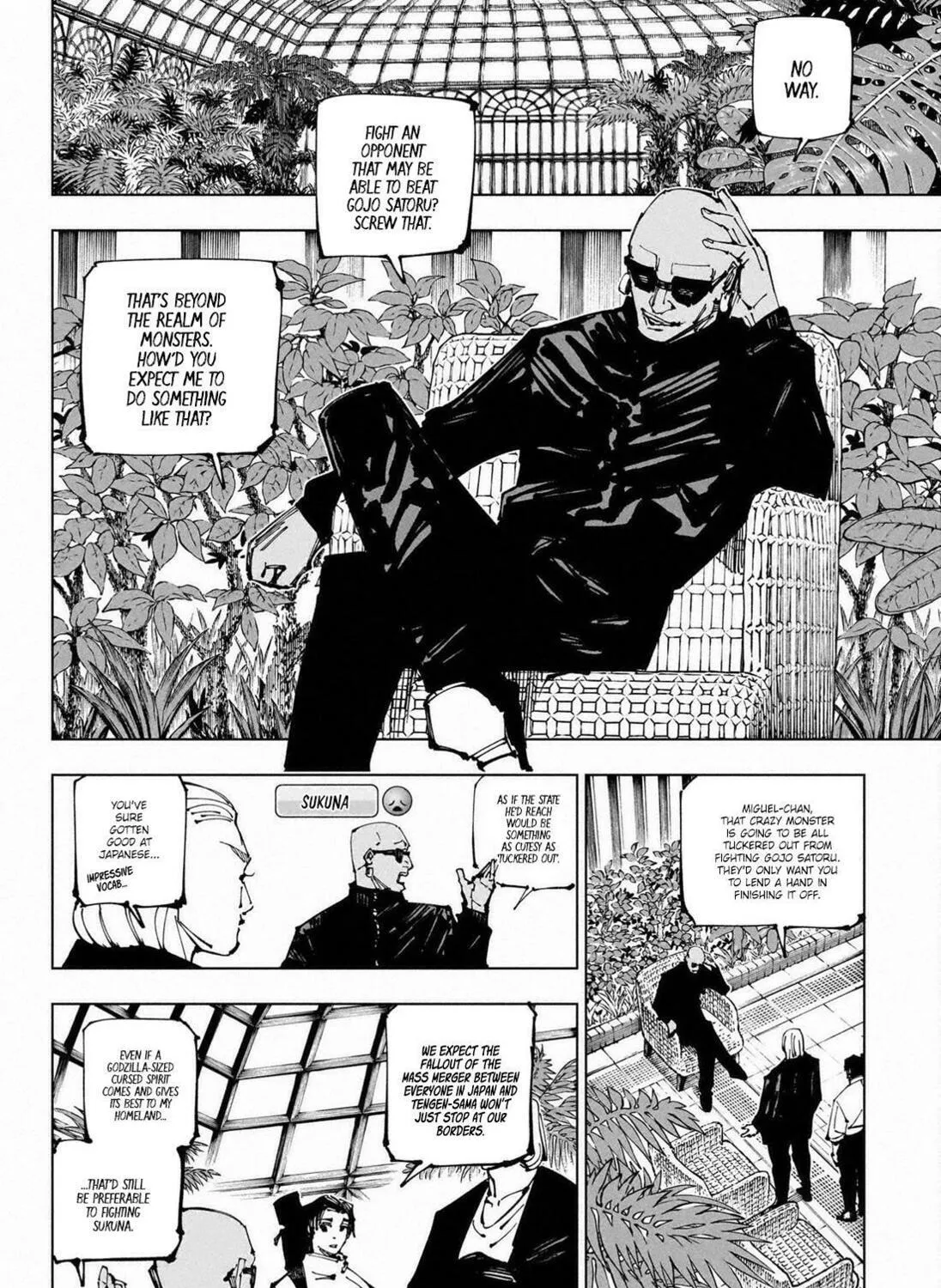 Jujutsu Kaisen Chapter 255 page 4 - 