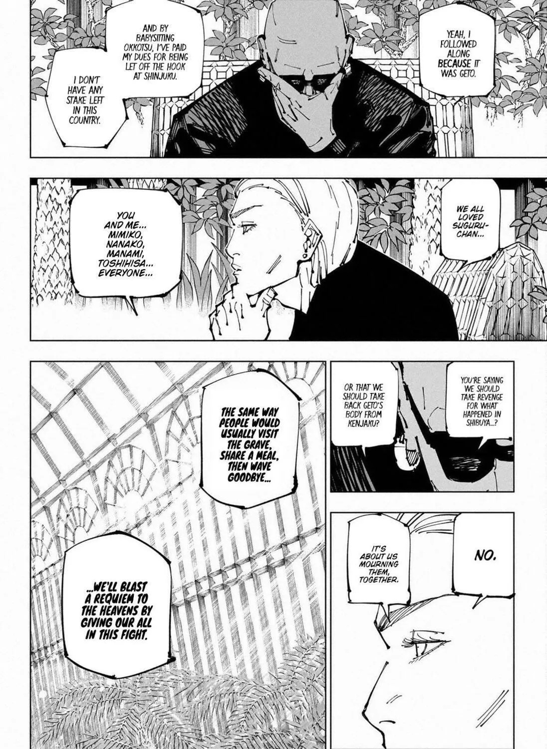 Jujutsu Kaisen Chapter 255 page 8 - 