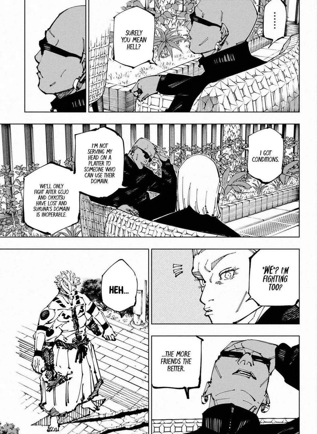 Jujutsu Kaisen Chapter 255 page 10 - 
