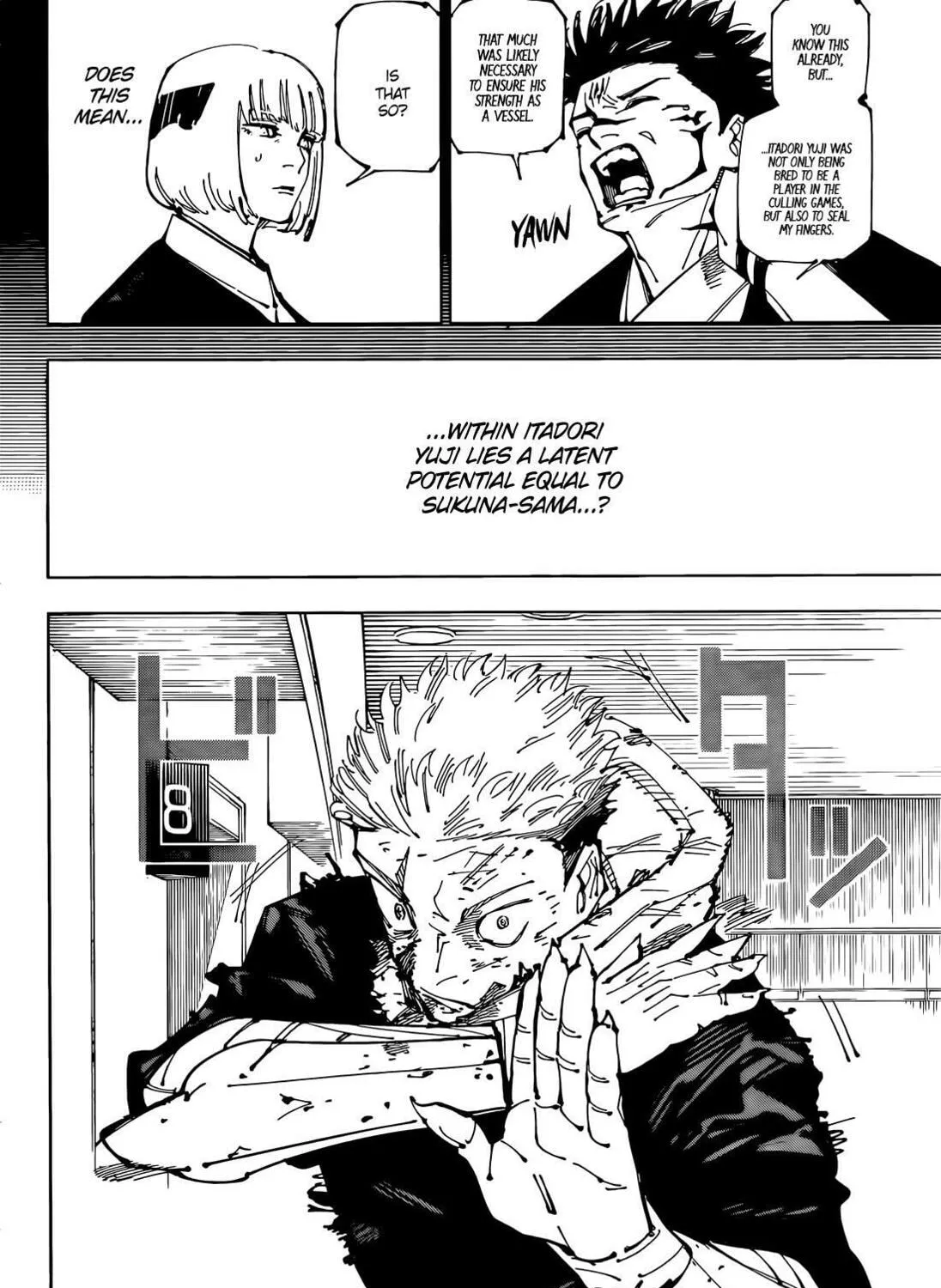 Jujutsu Kaisen Chapter 257 page 3 - 