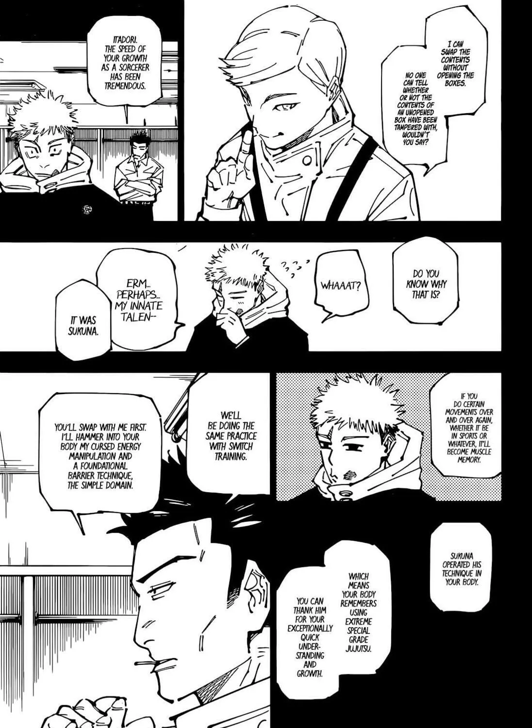 Jujutsu Kaisen Chapter 258 page 14 - 