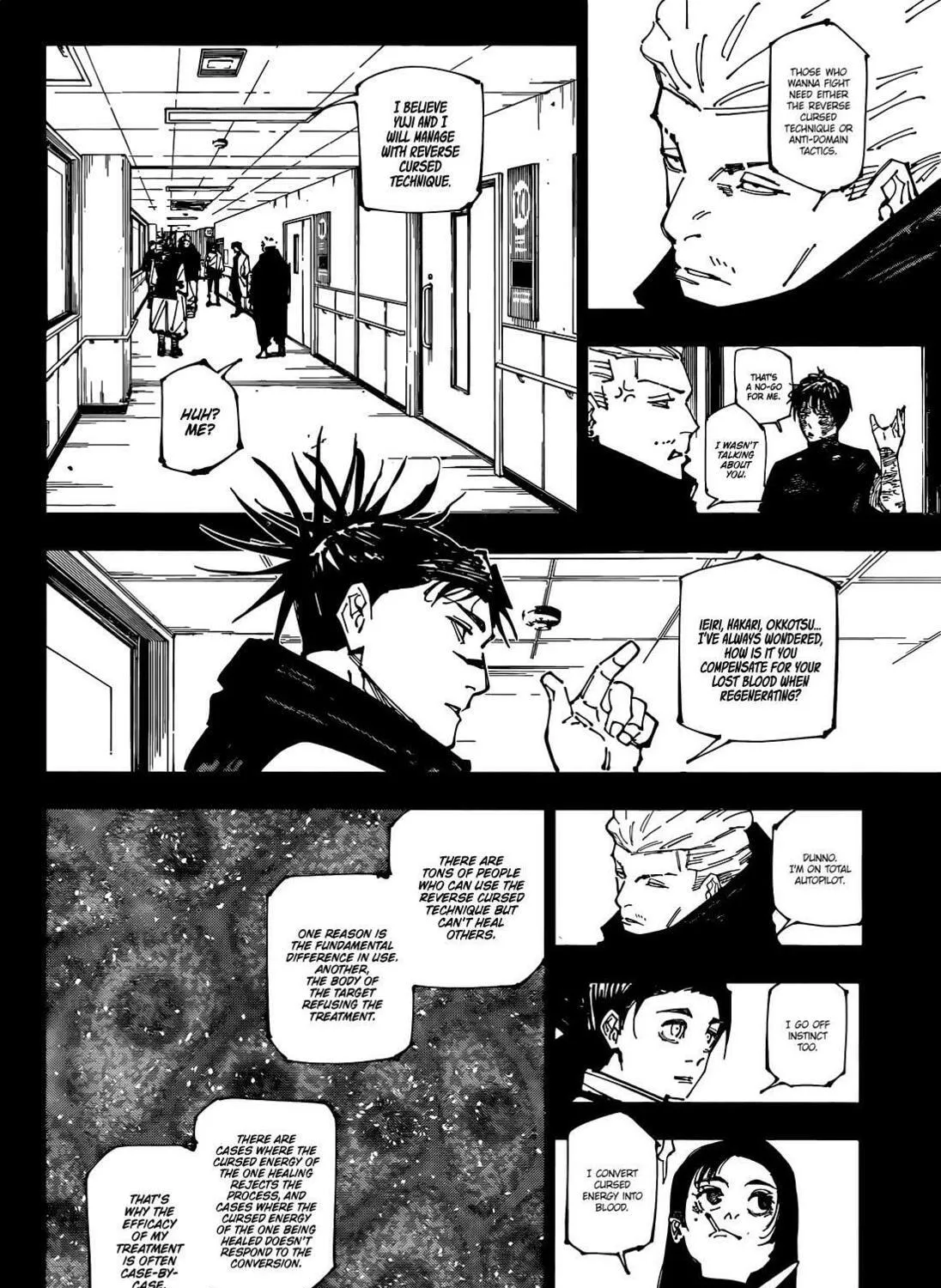 Jujutsu Kaisen Chapter 258 page 8 - 