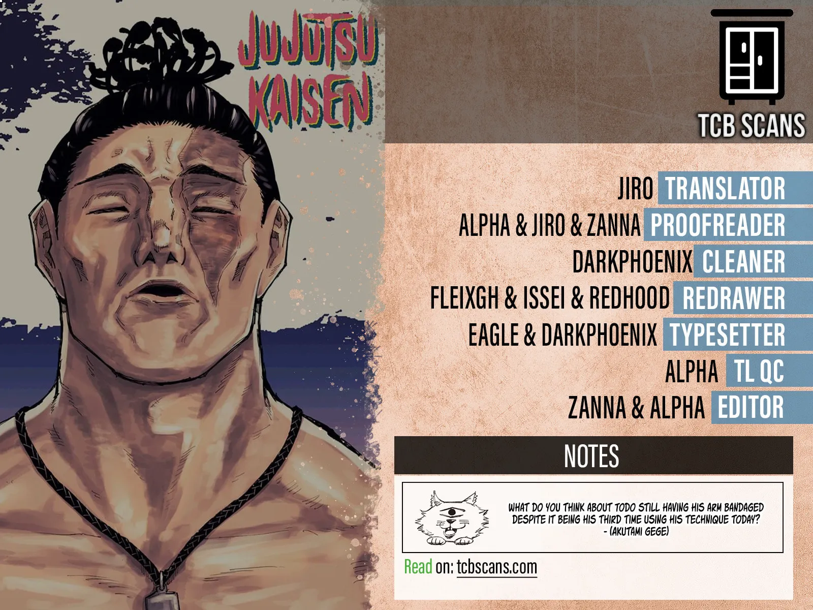 Jujutsu Kaisen Chapter 260 page 3 - 