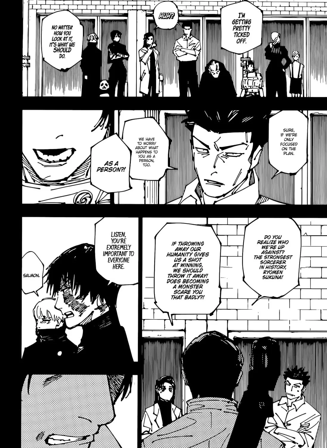 Jujutsu Kaisen Chapter 261 page 12 - 