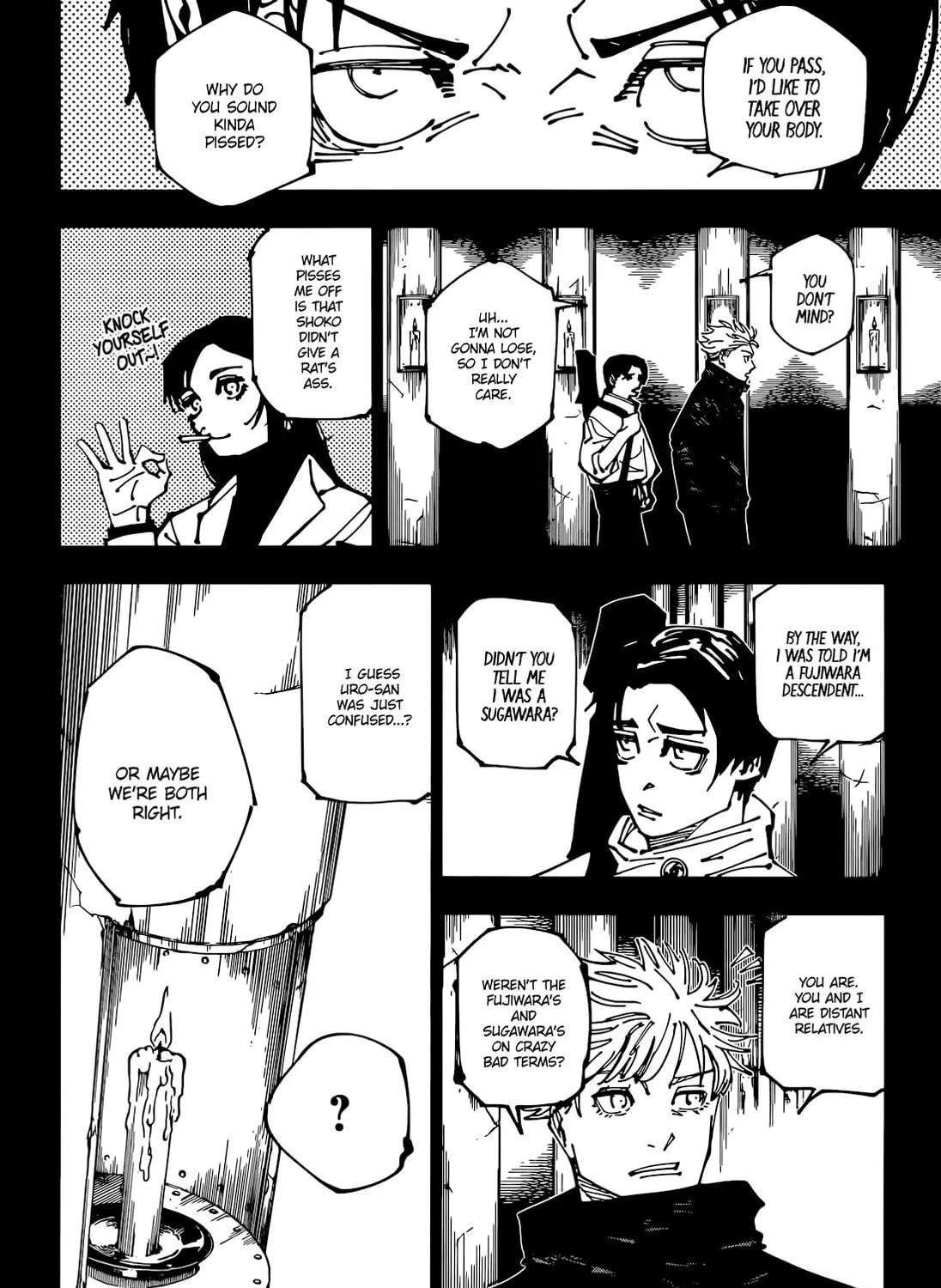 Jujutsu Kaisen Chapter 261 page 16 - 